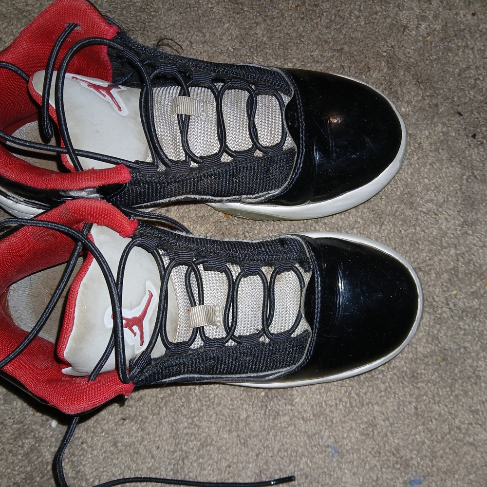 Nike Kids Sneakers Black Red White